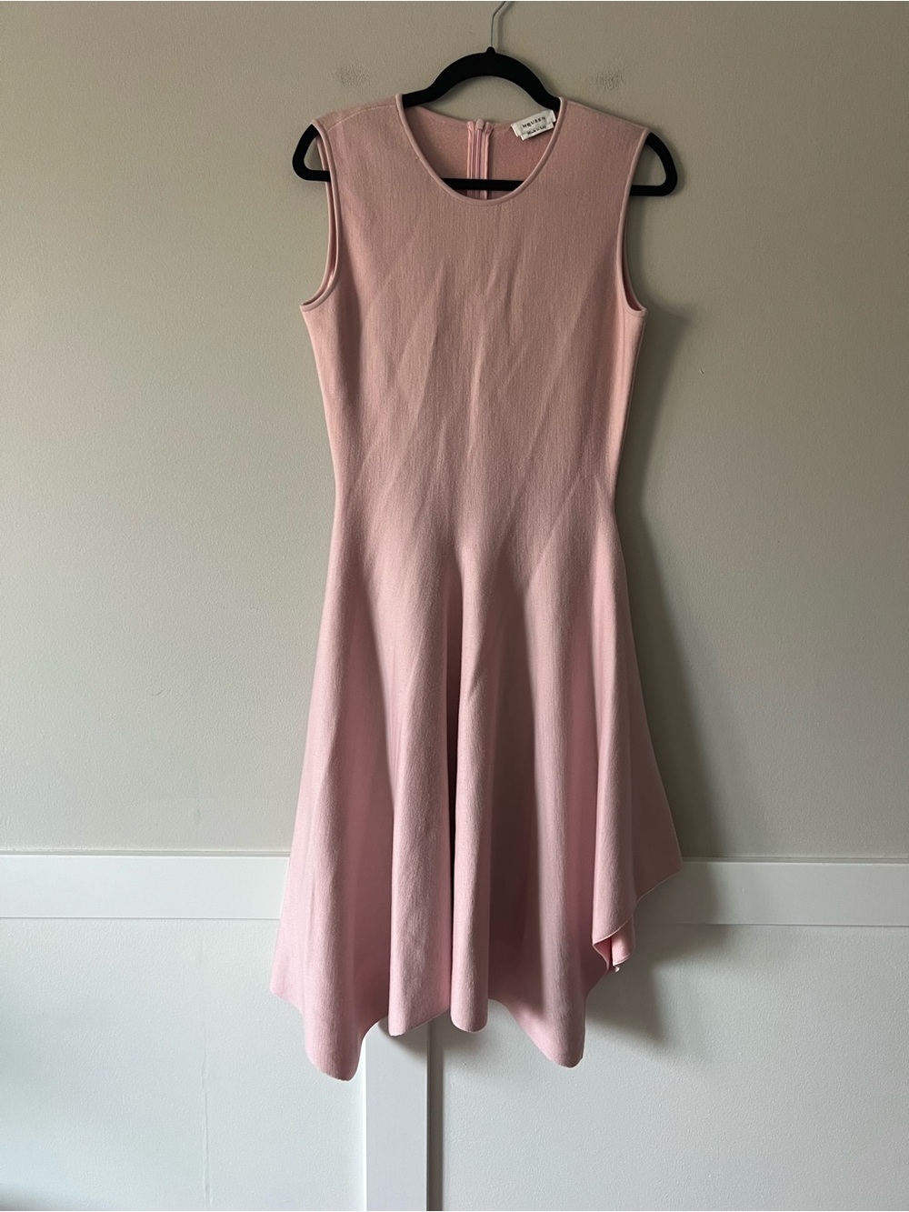 Alexander McQueen Pink Knit Handkerchief Hem Dress Italy Large